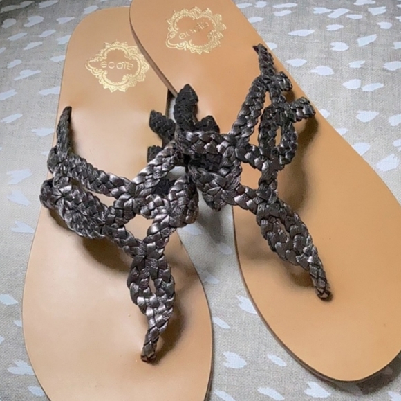 Urban Outfitters ecote Braided Leather Sandles - Picture 5 of 6